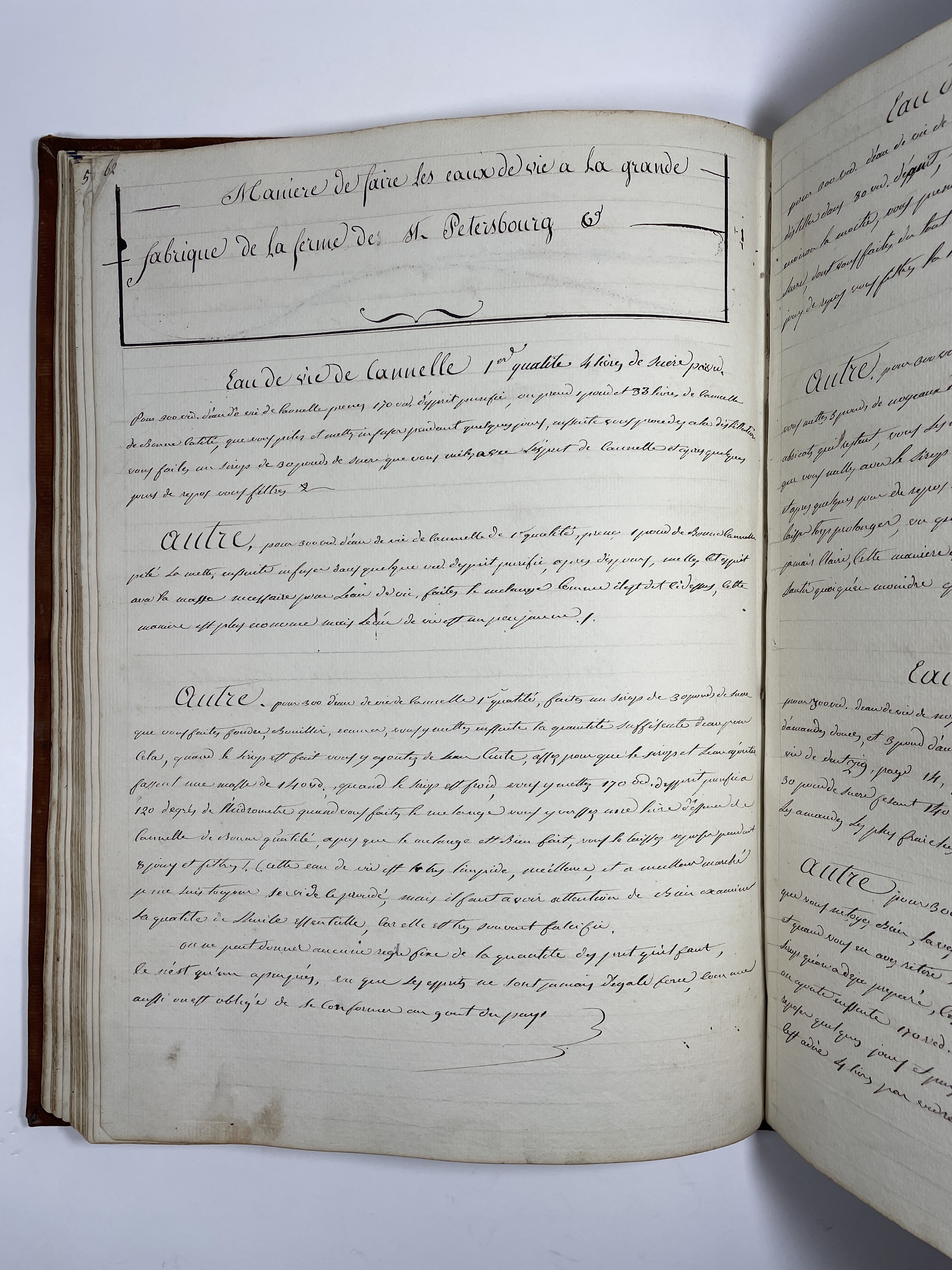 1817-1818 MS Livre de recette 11